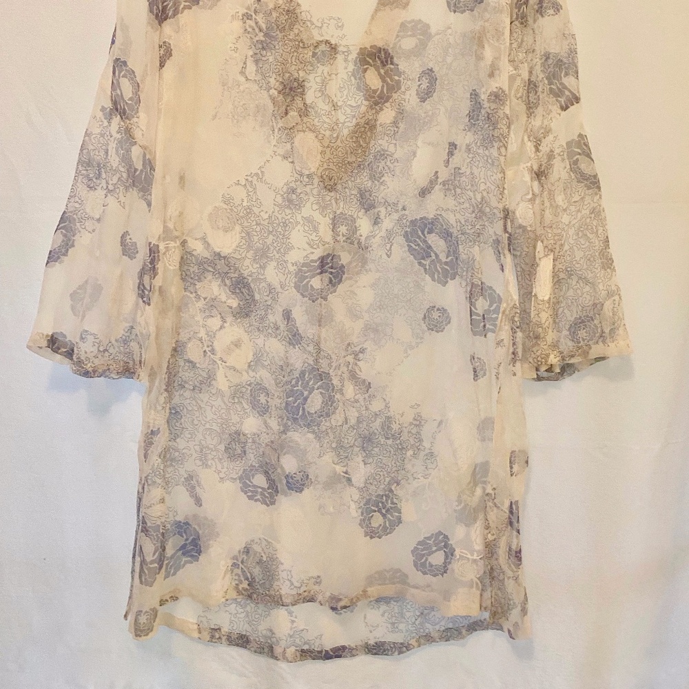 Sheer Tunic With Sequins And Embellishments Dress… - image 4